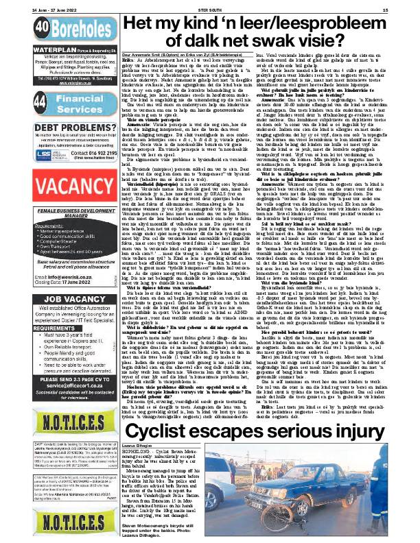 STER SOUTH 14 June – 17 June 2022 page 14