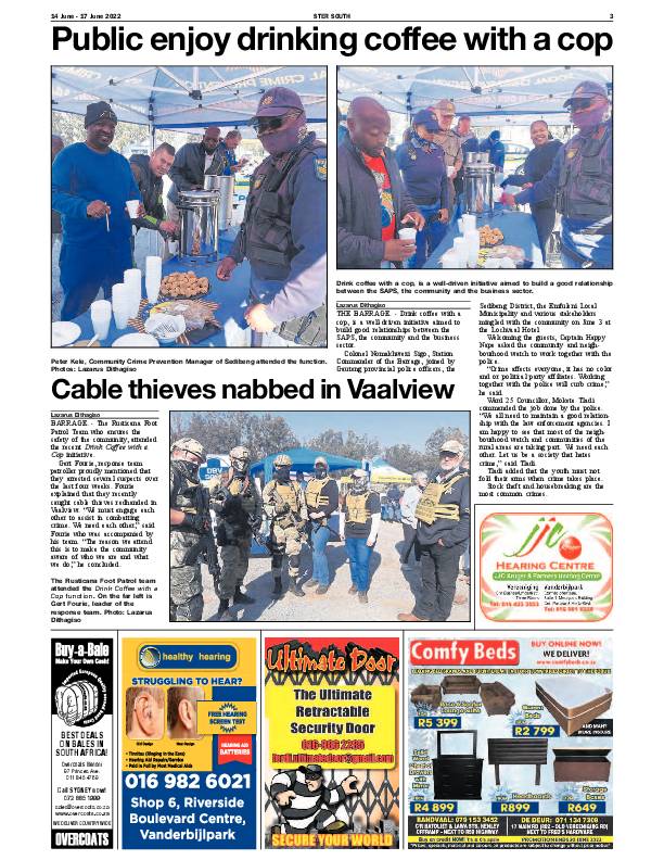 STER SOUTH 14 June – 17 June 2022 page 3