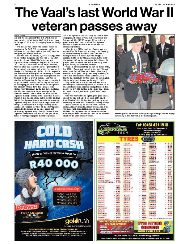 STER SOUTH 14 June – 17 June 2022 page 4