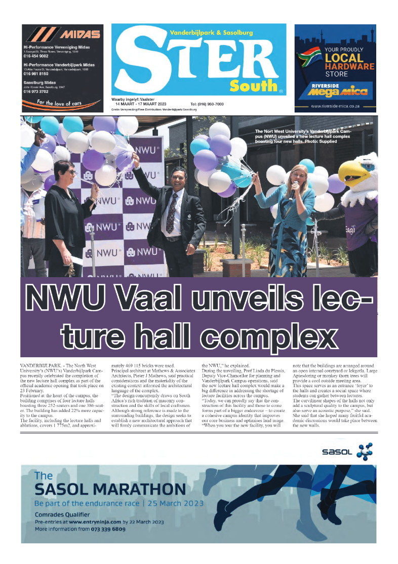 STER SOUTH 14 Maart – 17 Maart 2023 page 1