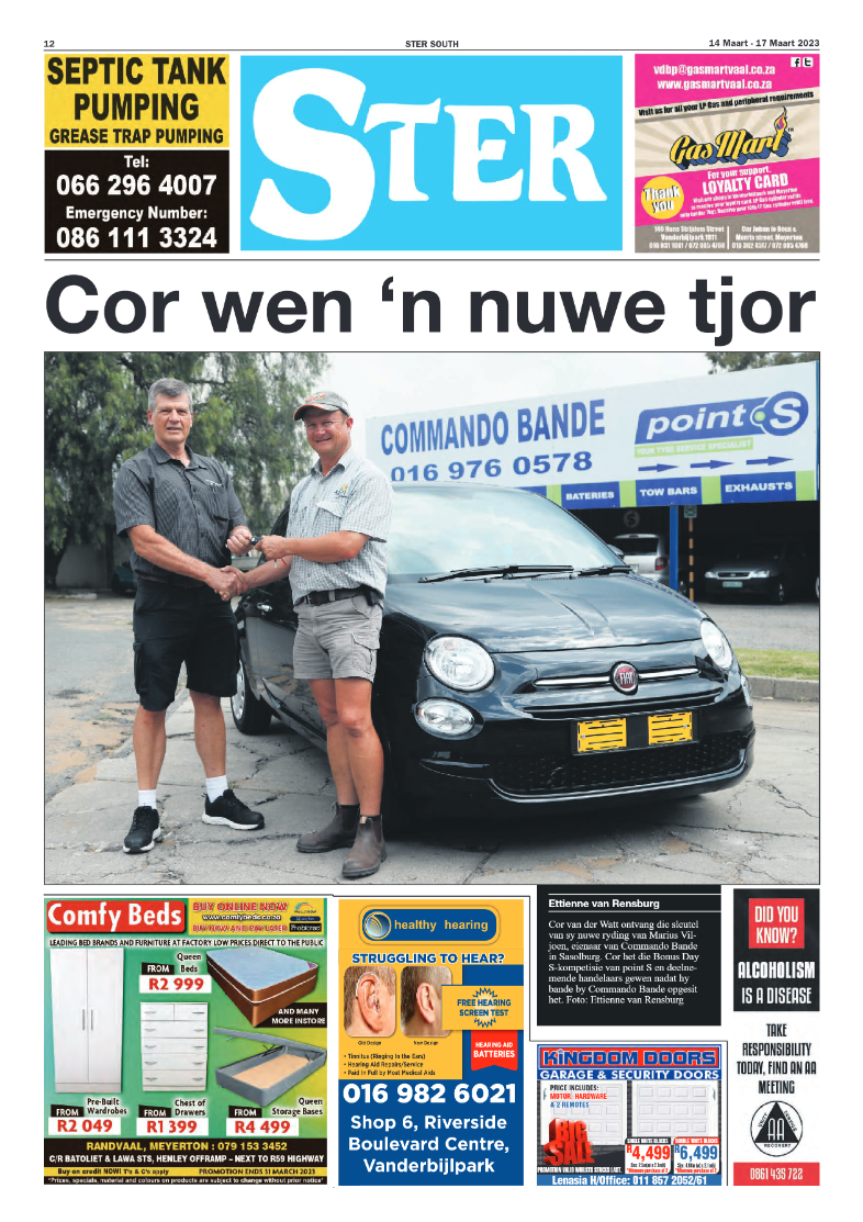 STER SOUTH 14 Maart – 17 Maart 2023 page 12