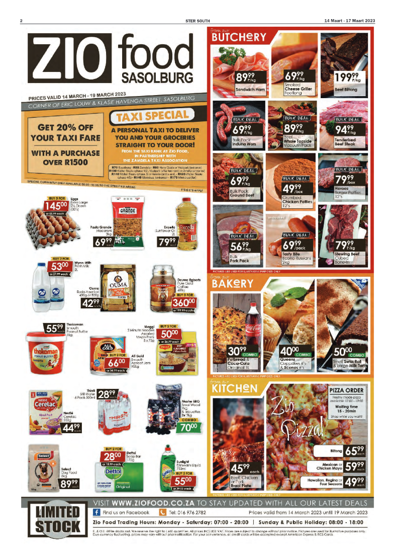 STER SOUTH 14 Maart – 17 Maart 2023 page 2