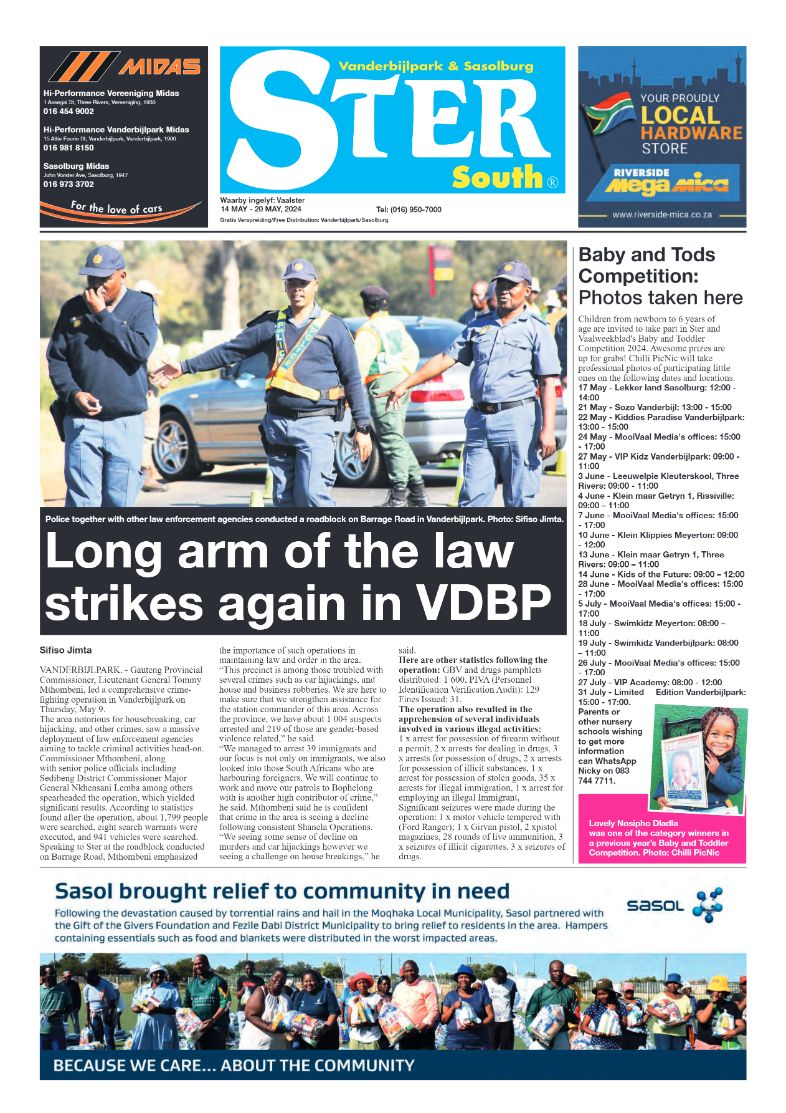 STER SOUTH 14 May – 20 May, 2024 page 1
