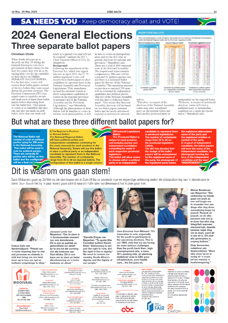 STER SOUTH 14 May – 20 May, 2024 page 11