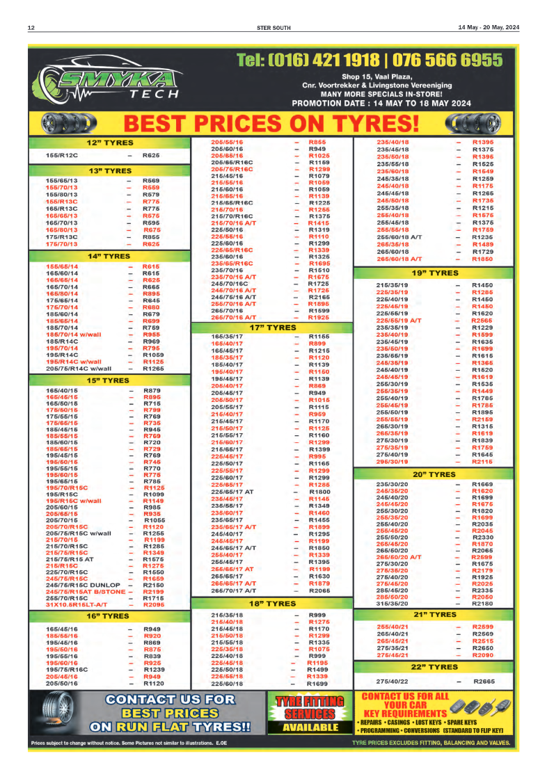 STER SOUTH 14 May – 20 May, 2024 page 12