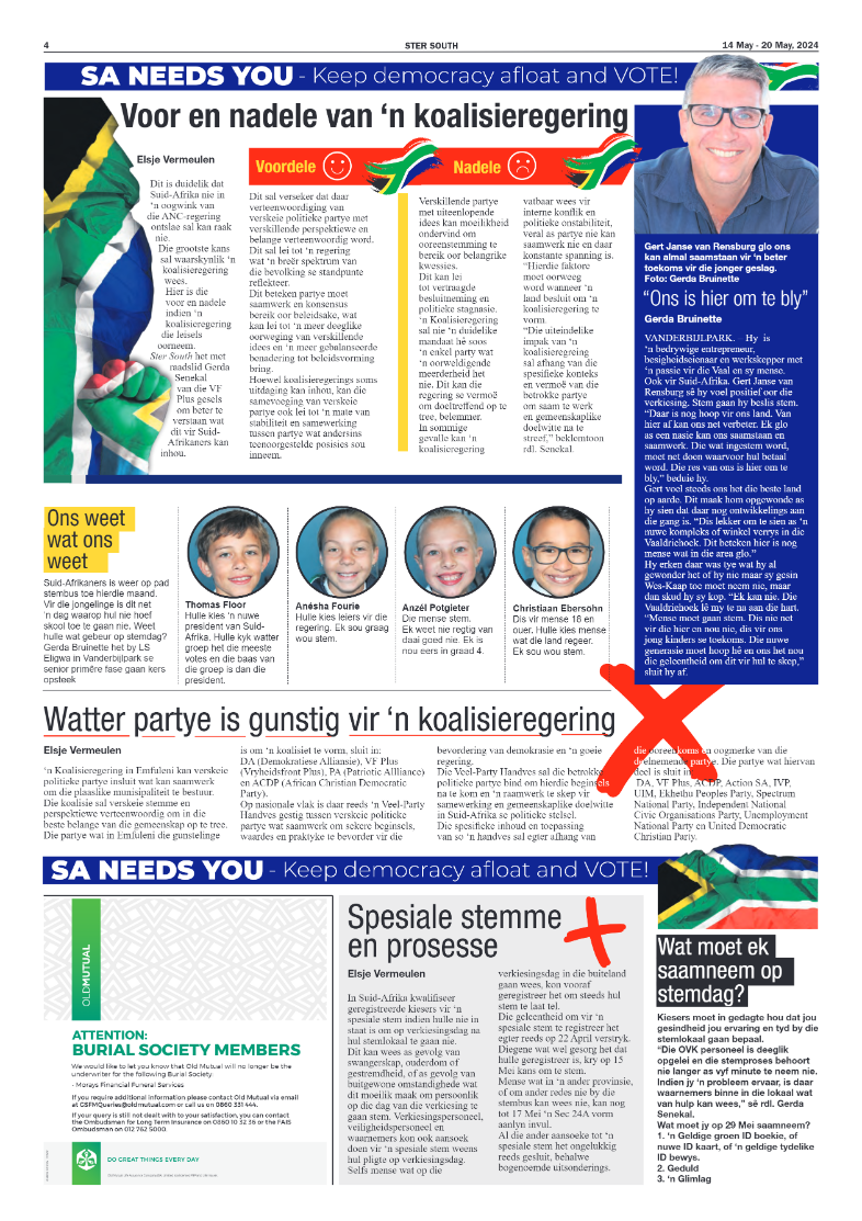 STER SOUTH 14 May – 20 May, 2024 page 4