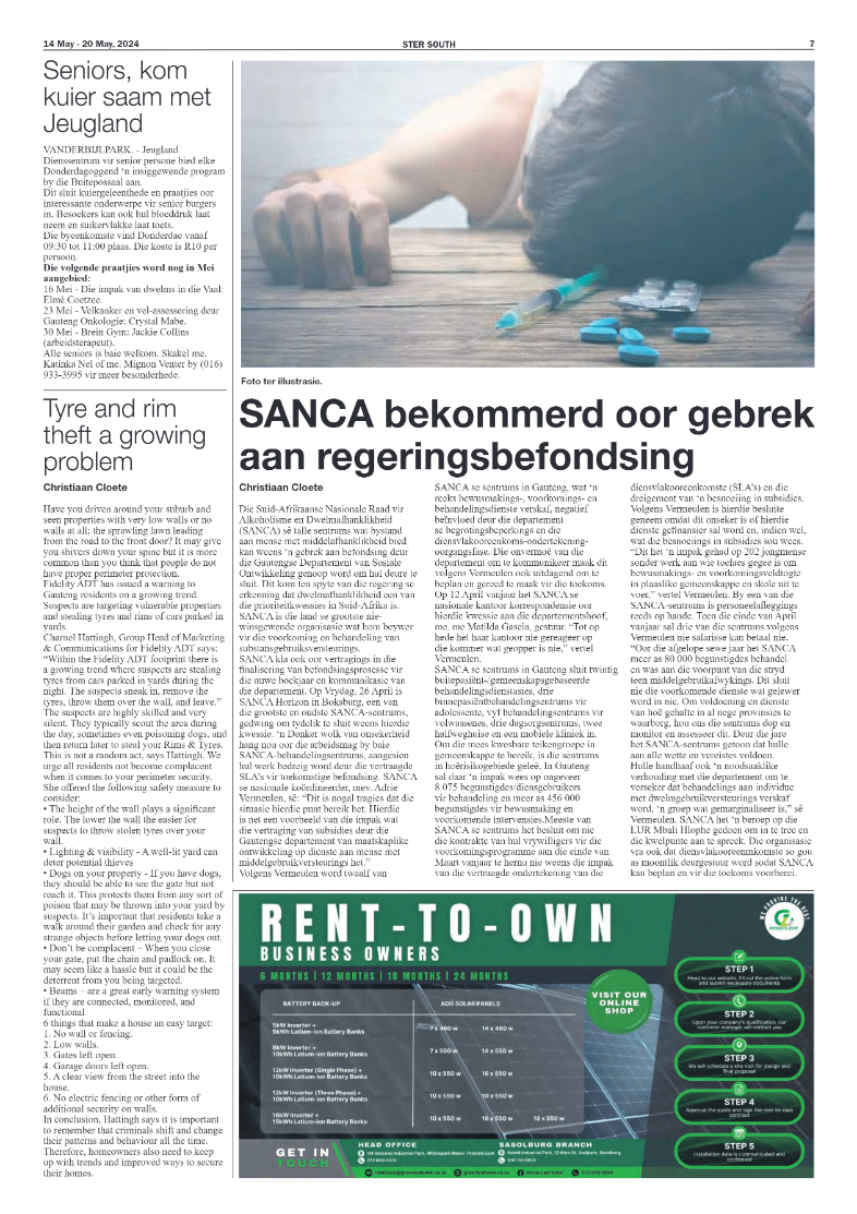 STER SOUTH 14 May – 20 May, 2024 page 7