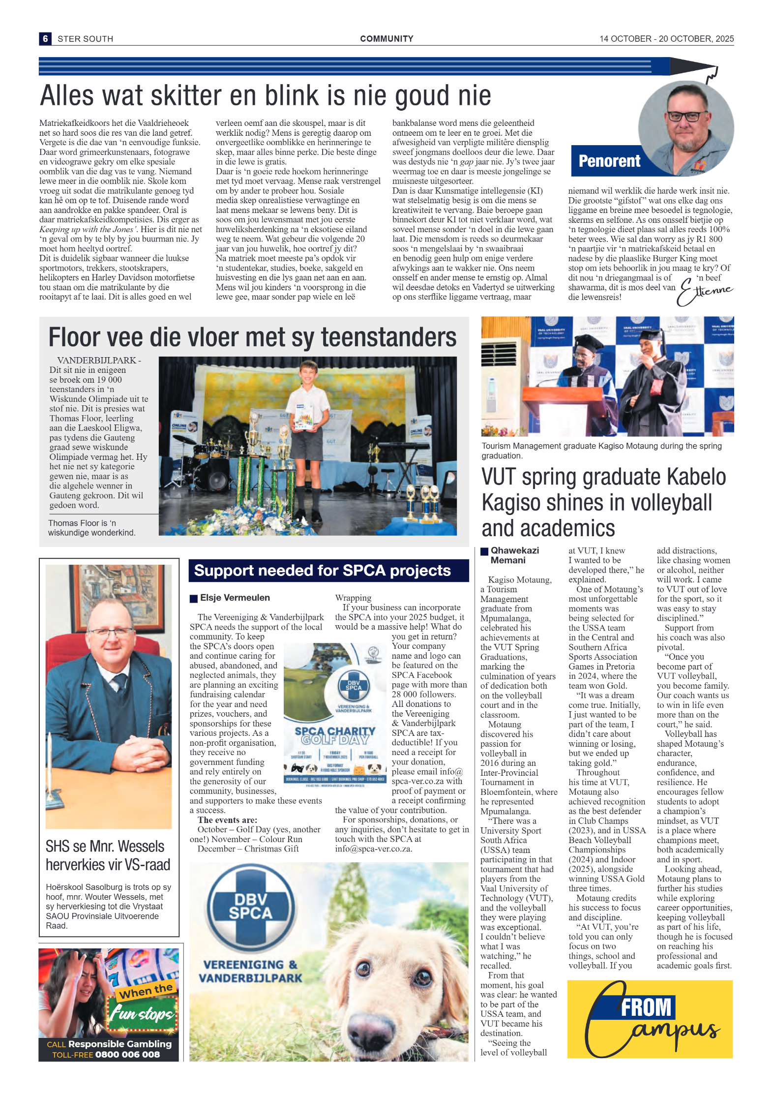 STER SOUTH 14 OCTOBER – 20 OCTOBER, 2025 page 6
