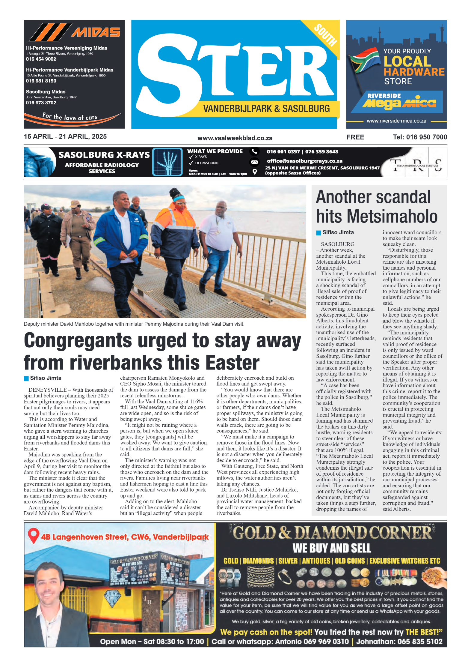 STER SOUTH 15 APRIL – 21 APRIL, 2025 page 1