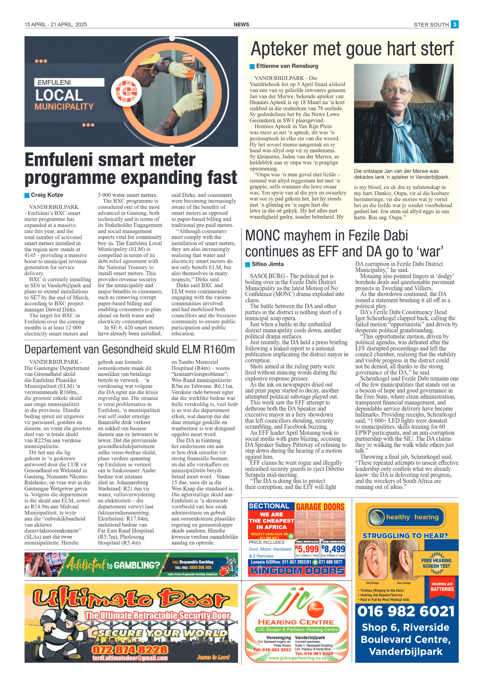 STER SOUTH 15 APRIL – 21 APRIL, 2025 page 3
