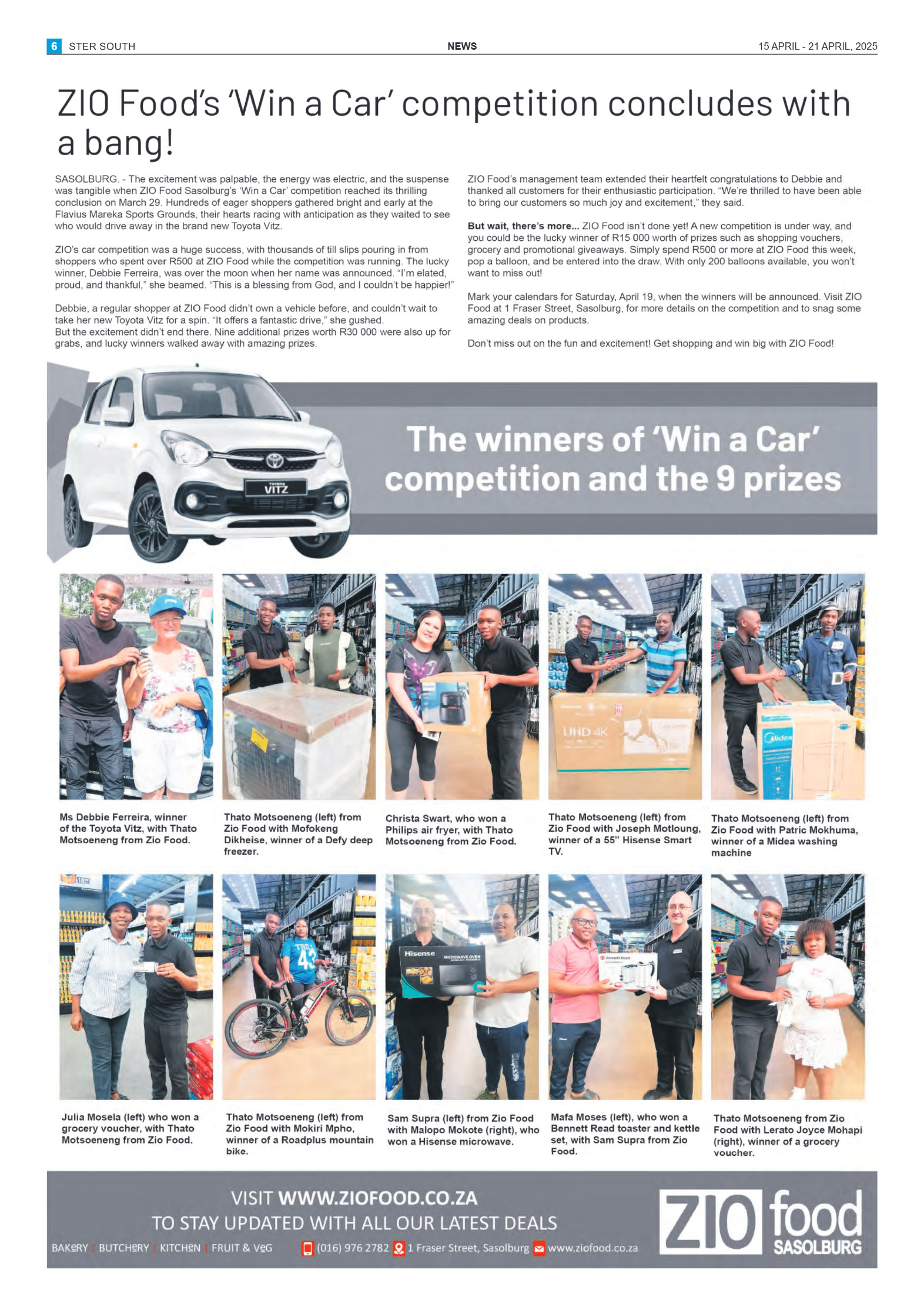 STER SOUTH 15 APRIL – 21 APRIL, 2025 page 6