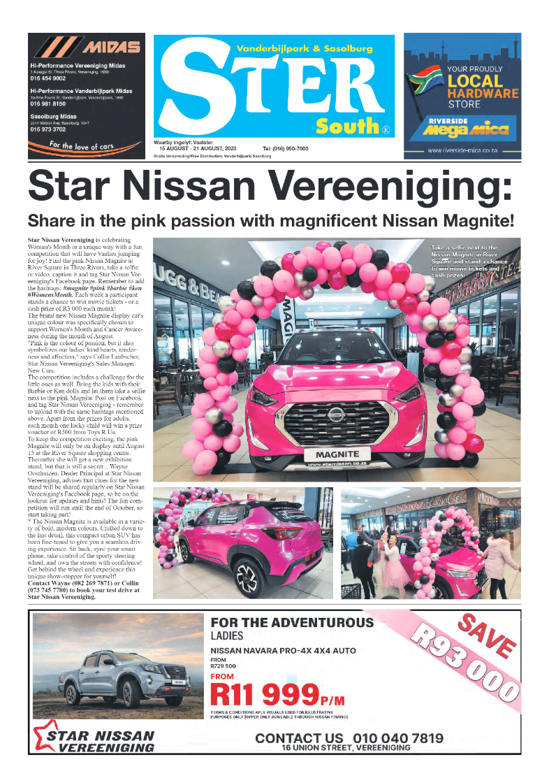 STER SOUTH 15 August – 21 August, 2023 page 1