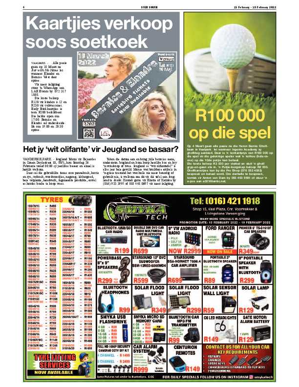 STER SOUTH 15 February – 18 February 2022 page 4