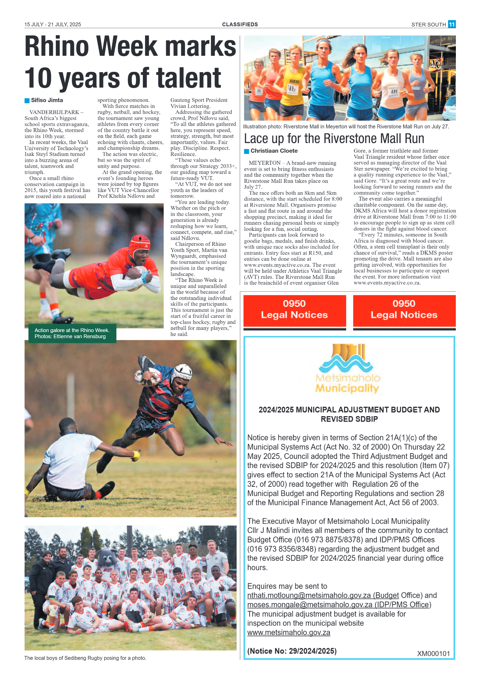 STER SOUTH 15 JULY – 21 JULY, 2025 page 11