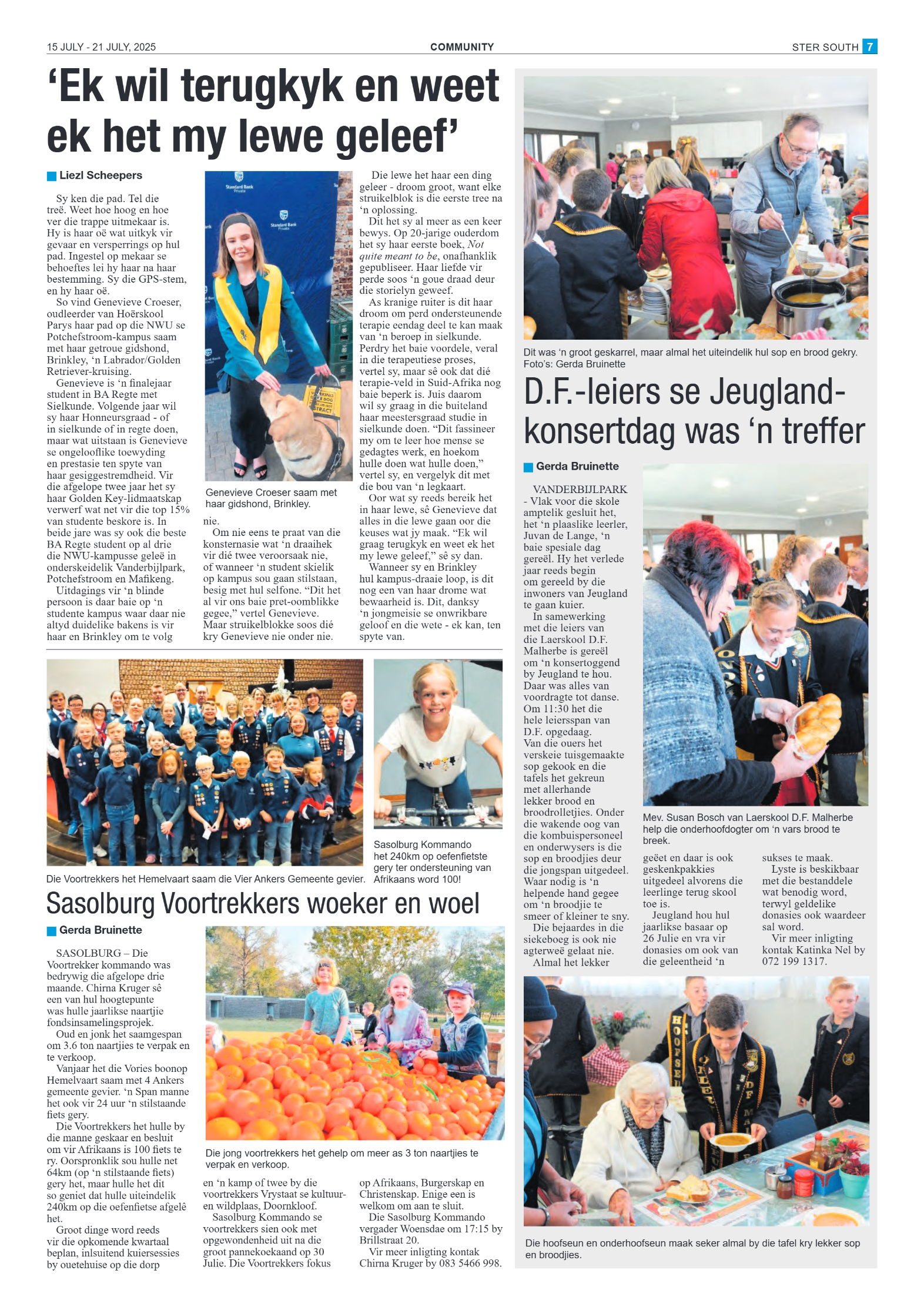 STER SOUTH 15 JULY – 21 JULY, 2025 page 7