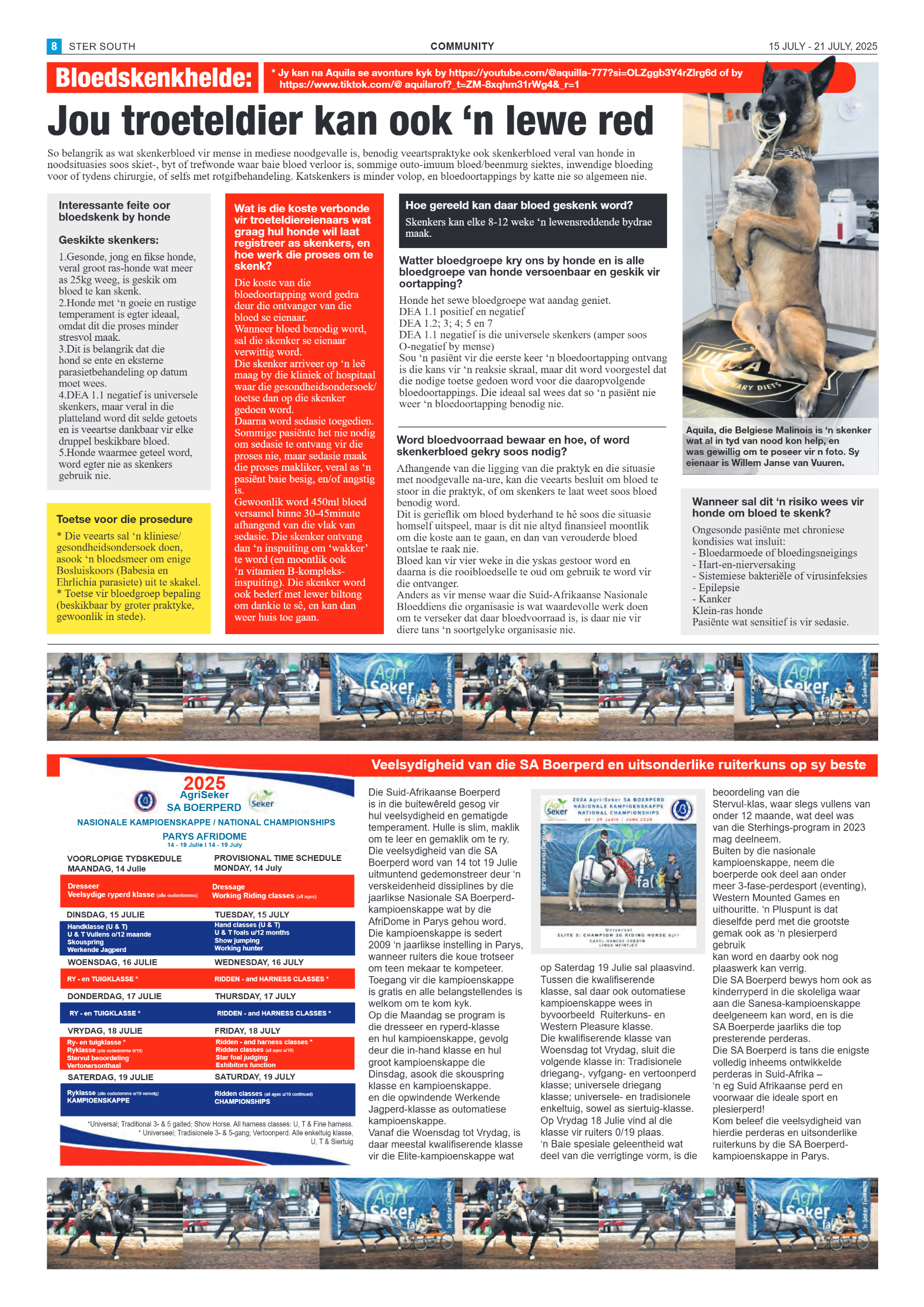 STER SOUTH 15 JULY – 21 JULY, 2025 page 8