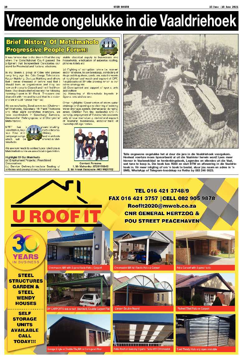 STER SOUTH 15 June – 18 June 2021 page 10
