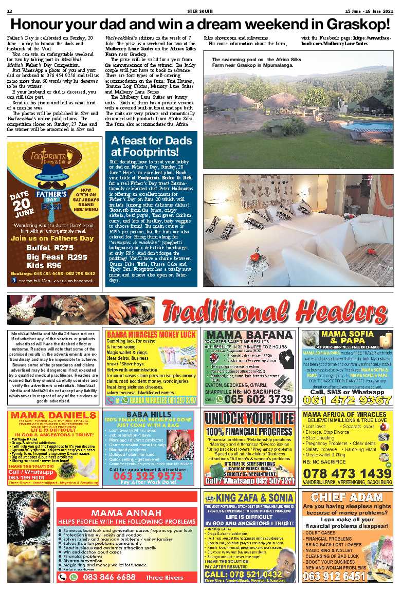 STER SOUTH 15 June – 18 June 2021 page 12