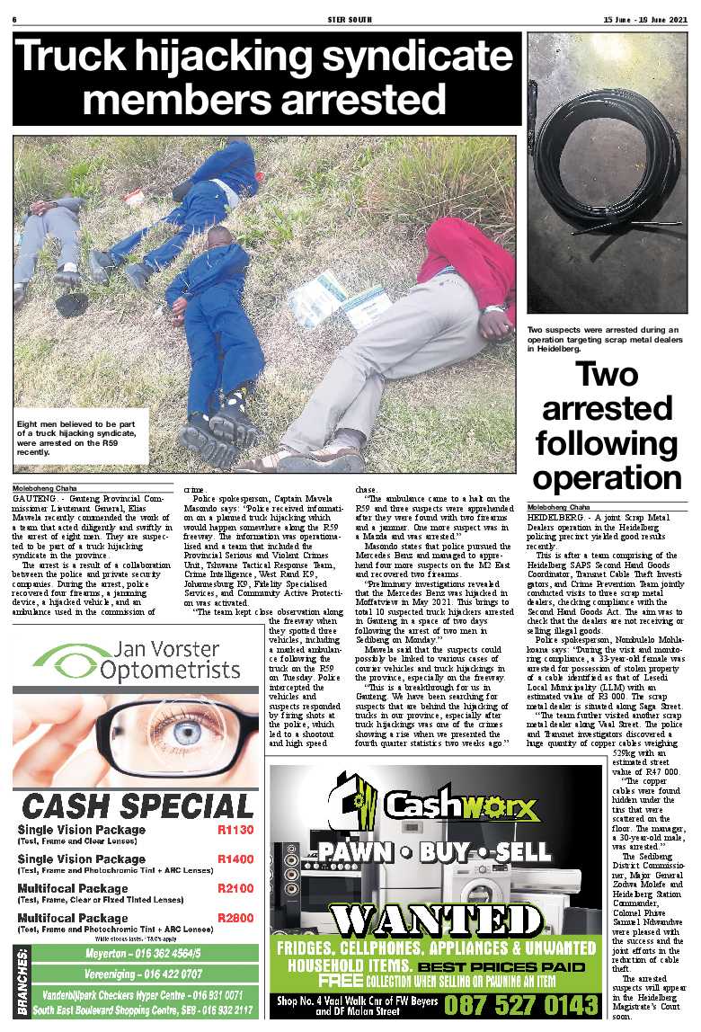 STER SOUTH 15 June – 18 June 2021 page 6
