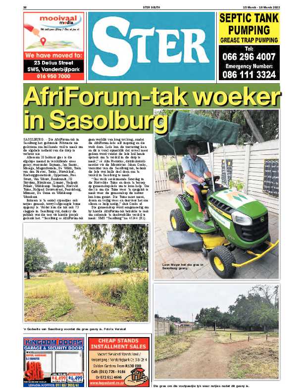 STER SOUTH 15 March – 18 March 2022 page 16