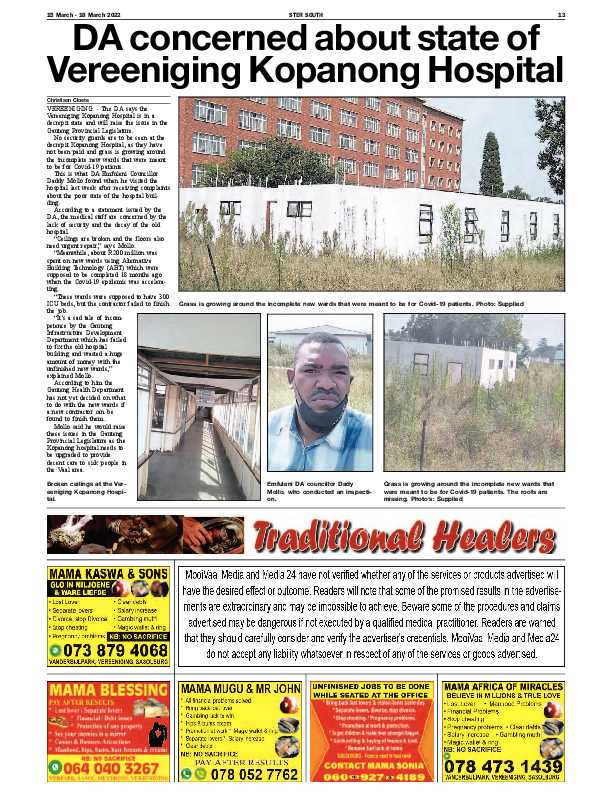 STER SOUTH 15 March – 18 March 2022 page 13