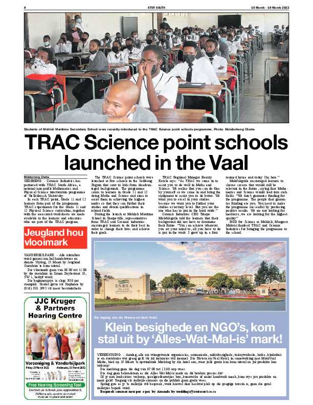 STER SOUTH 15 March – 18 March 2022 page 8