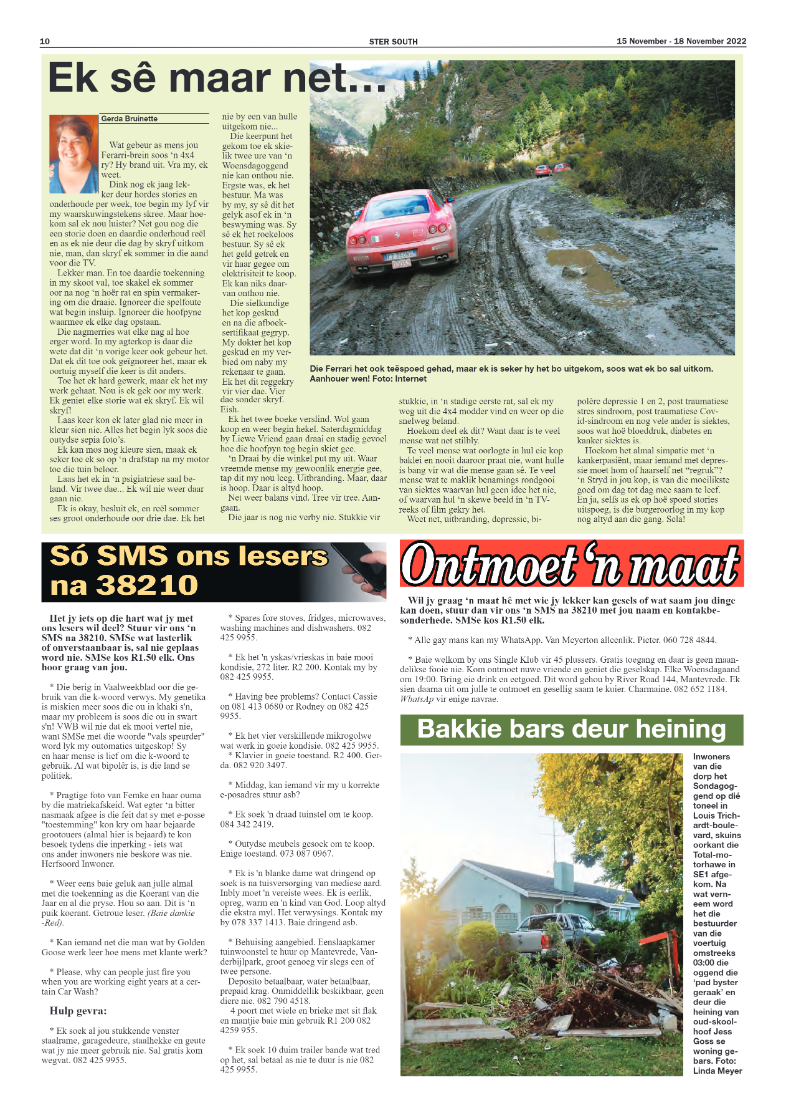 STER SOUTH 15 November – 18 November 2022 page 10