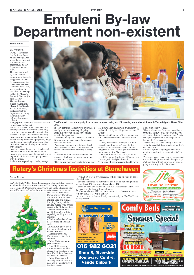 STER SOUTH 15 November – 18 November 2022 page 3
