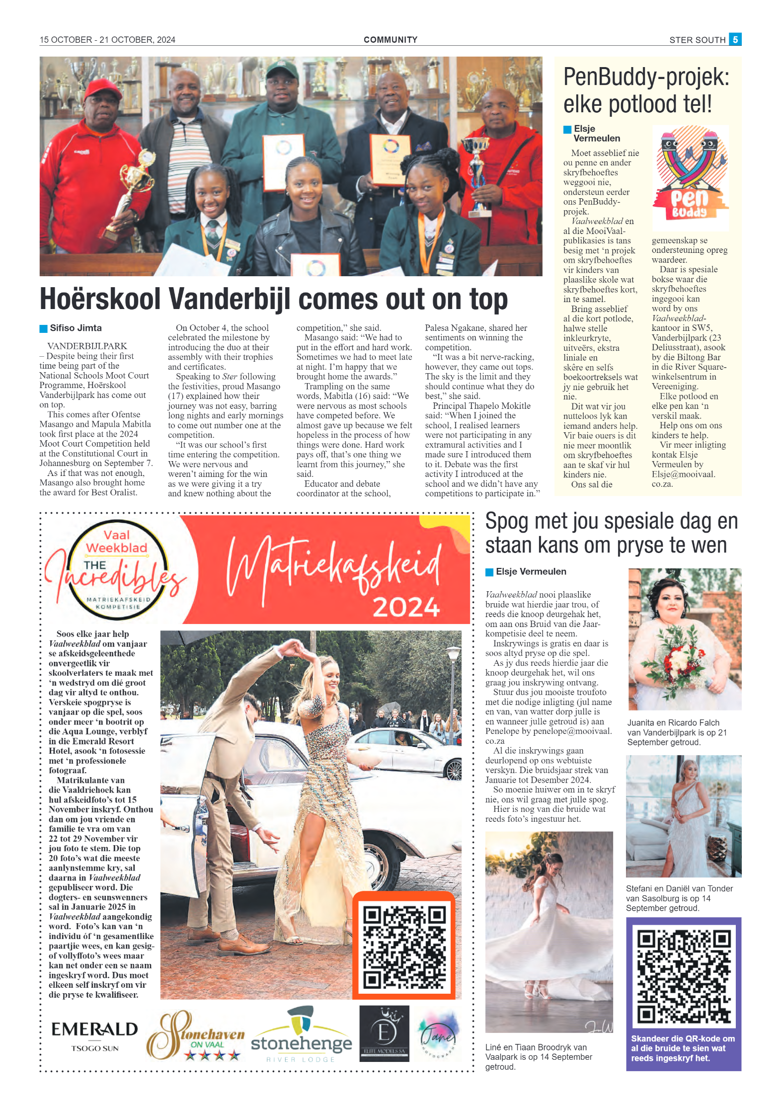 STER SOUTH 15 OCTOBER – 21 OCTOBER, 2024 page 5