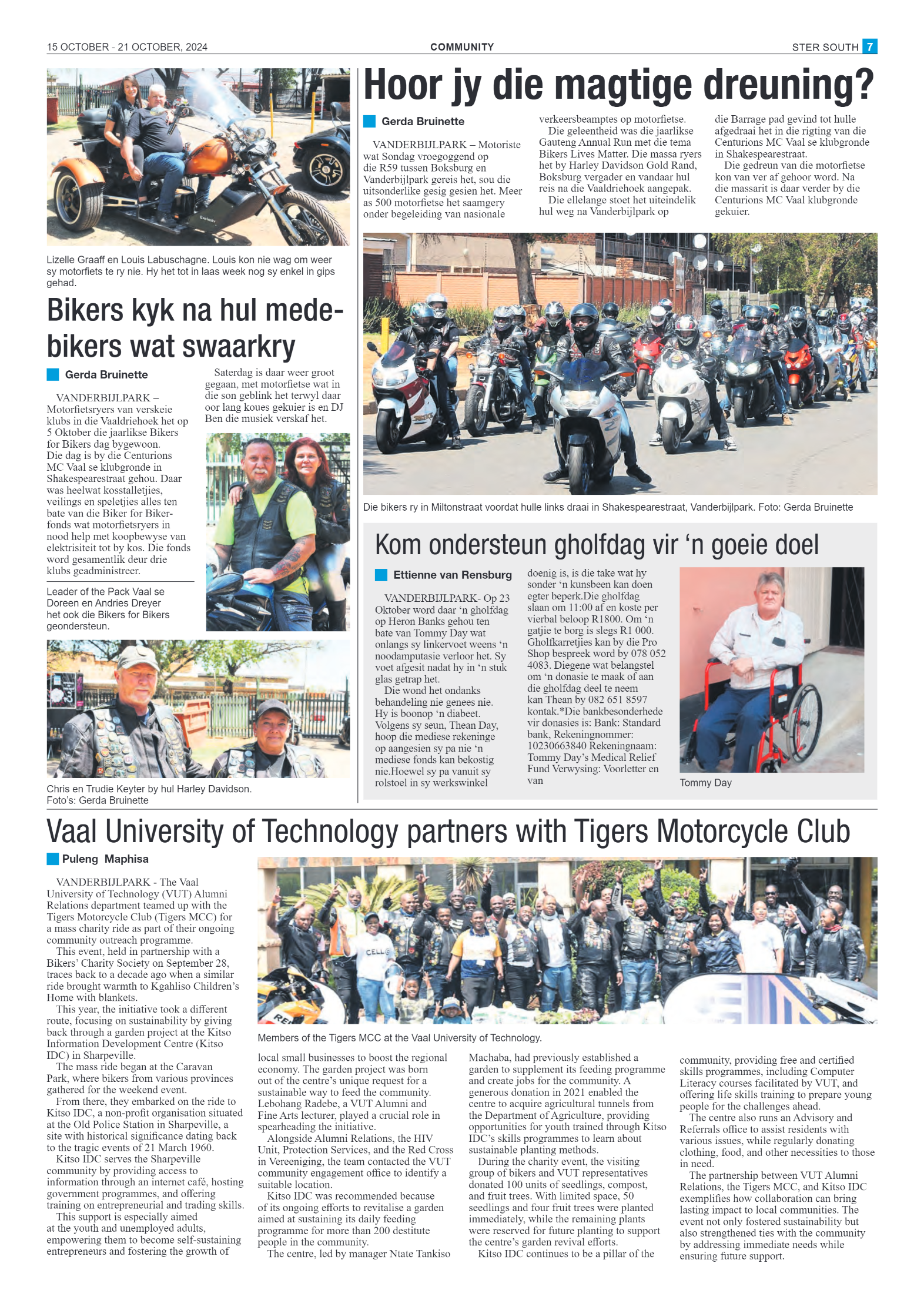 STER SOUTH 15 OCTOBER – 21 OCTOBER, 2024 page 7