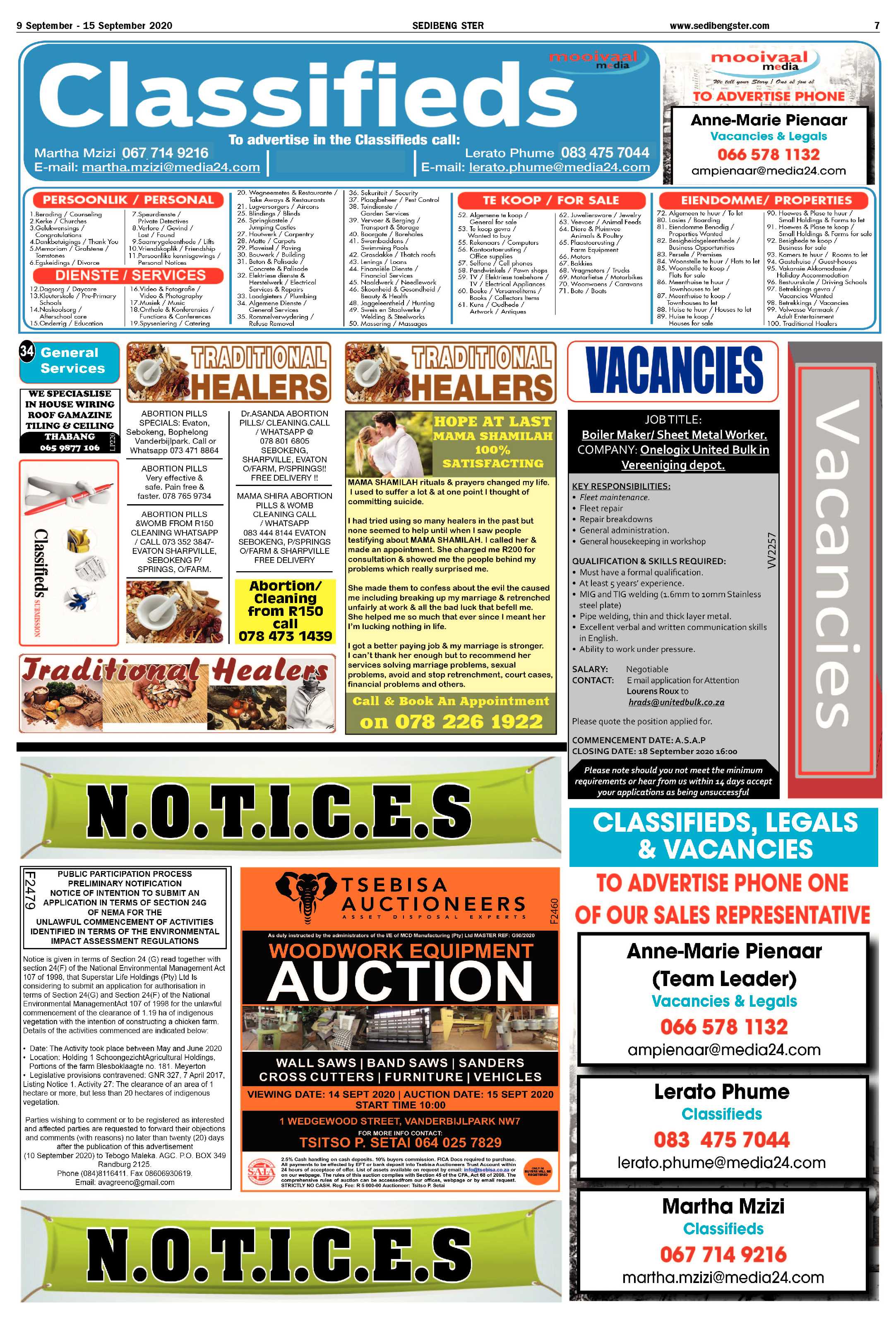 STER SOUTH 15 September – 18 September 2020 page 7