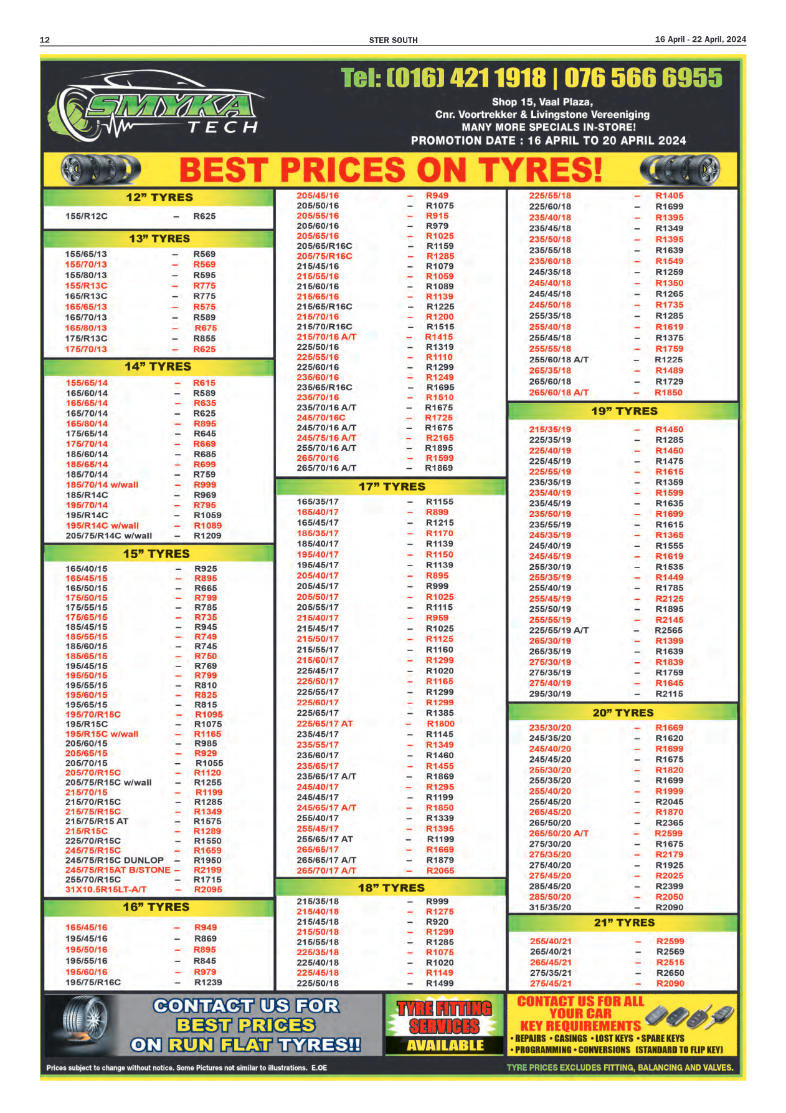 STER SOUTH 16 April – 22 April, 2024 page 12