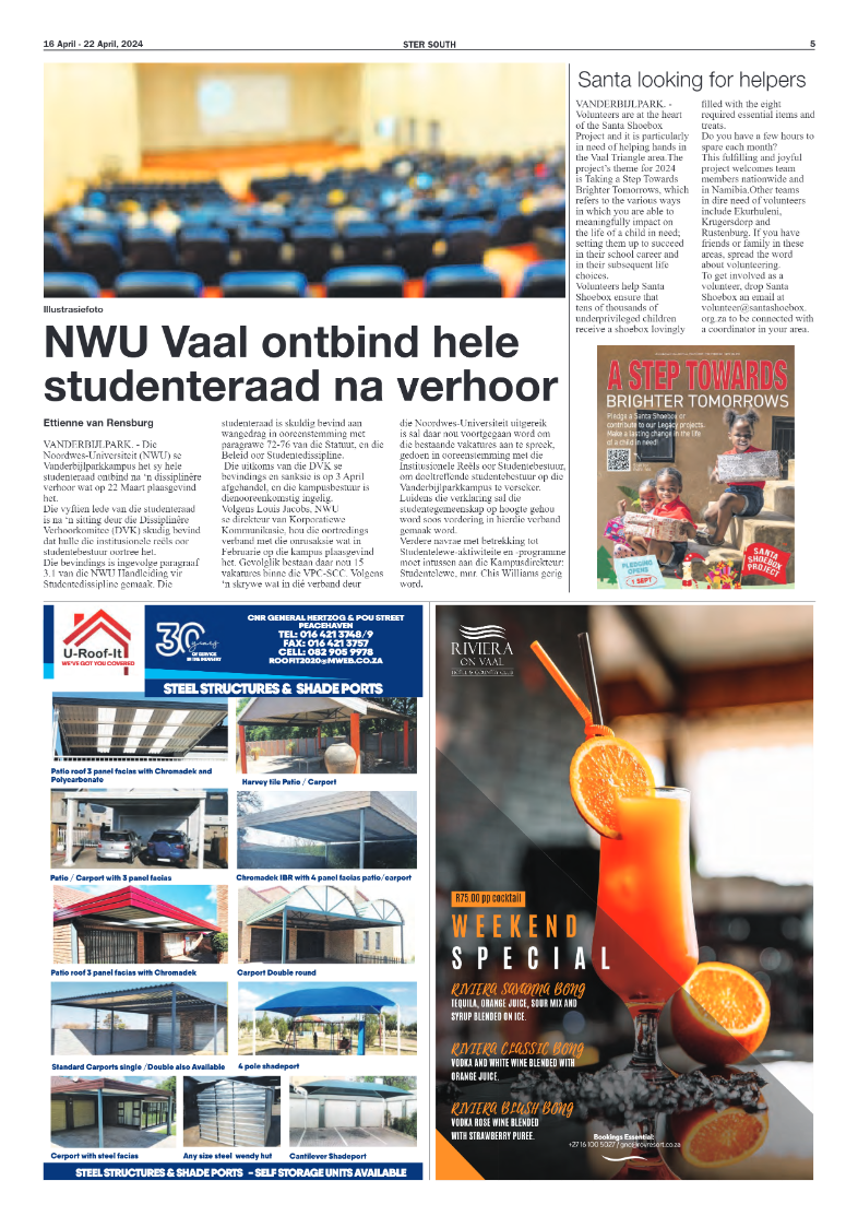 STER SOUTH 16 April – 22 April, 2024 page 5