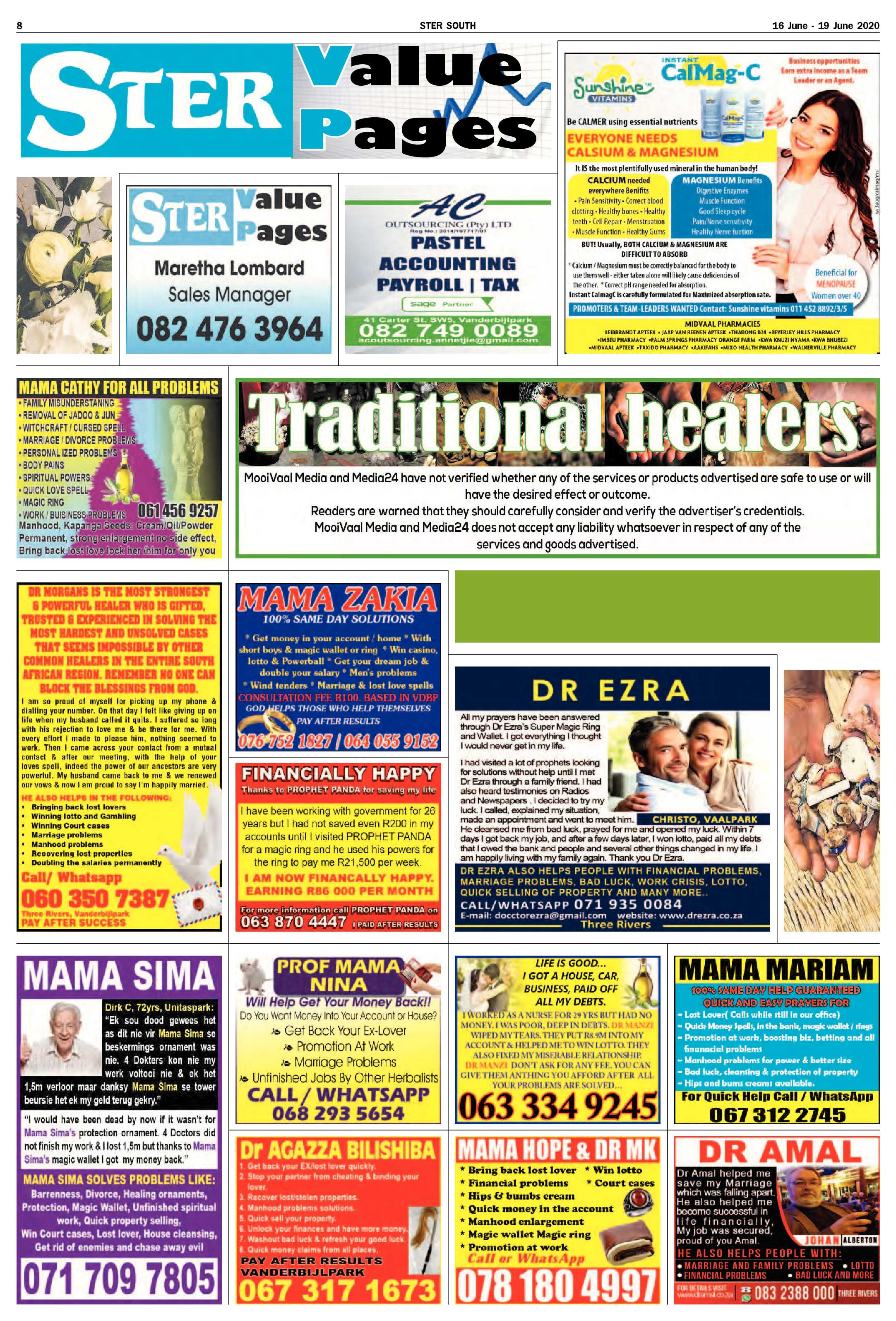 SOUTH STER 16 JUNIE – 19 JUNIE 2020 page 8