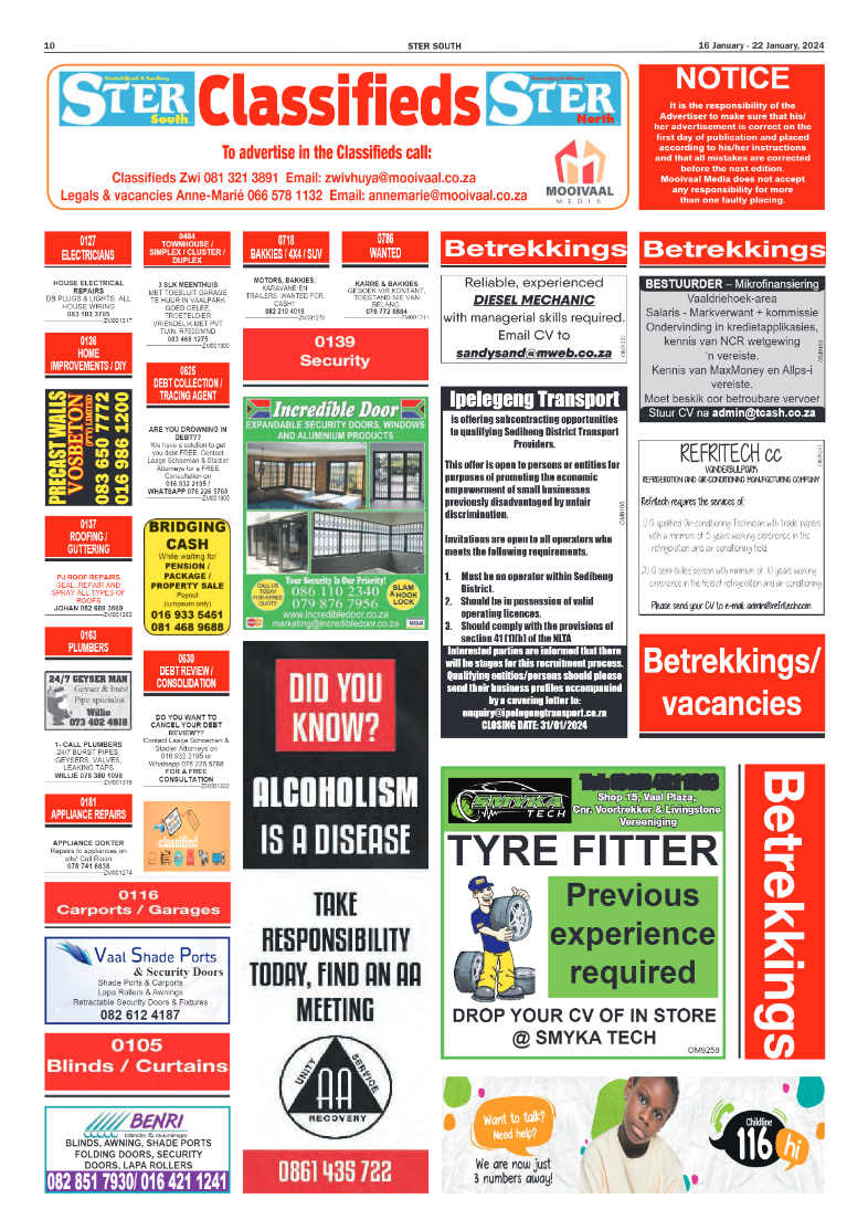 STER SOUTH 16 January – 22 January, 2024 page 10