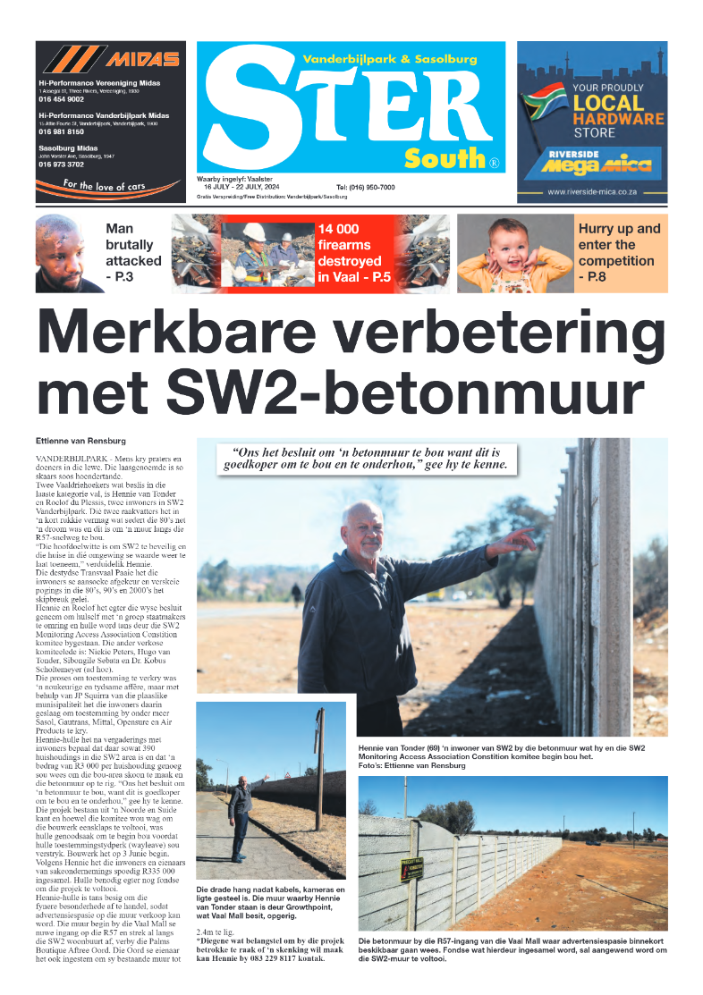 STER SOUTH 16 July – 22 July, 2024 page 1