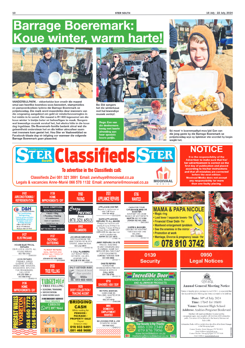 STER SOUTH 16 July – 22 July, 2024 page 10