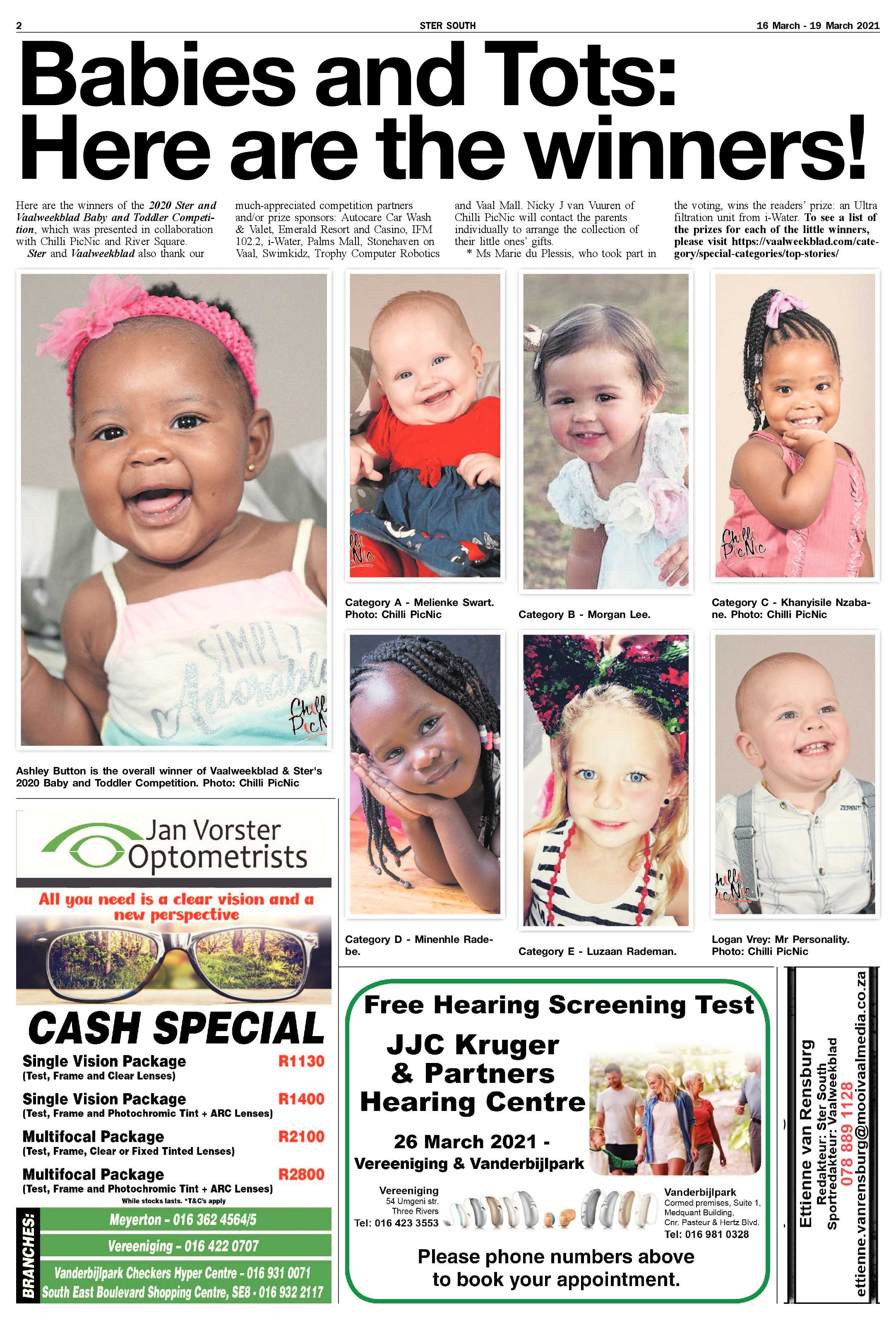 STER SOUTH 16 March – 19 March 20 page 2