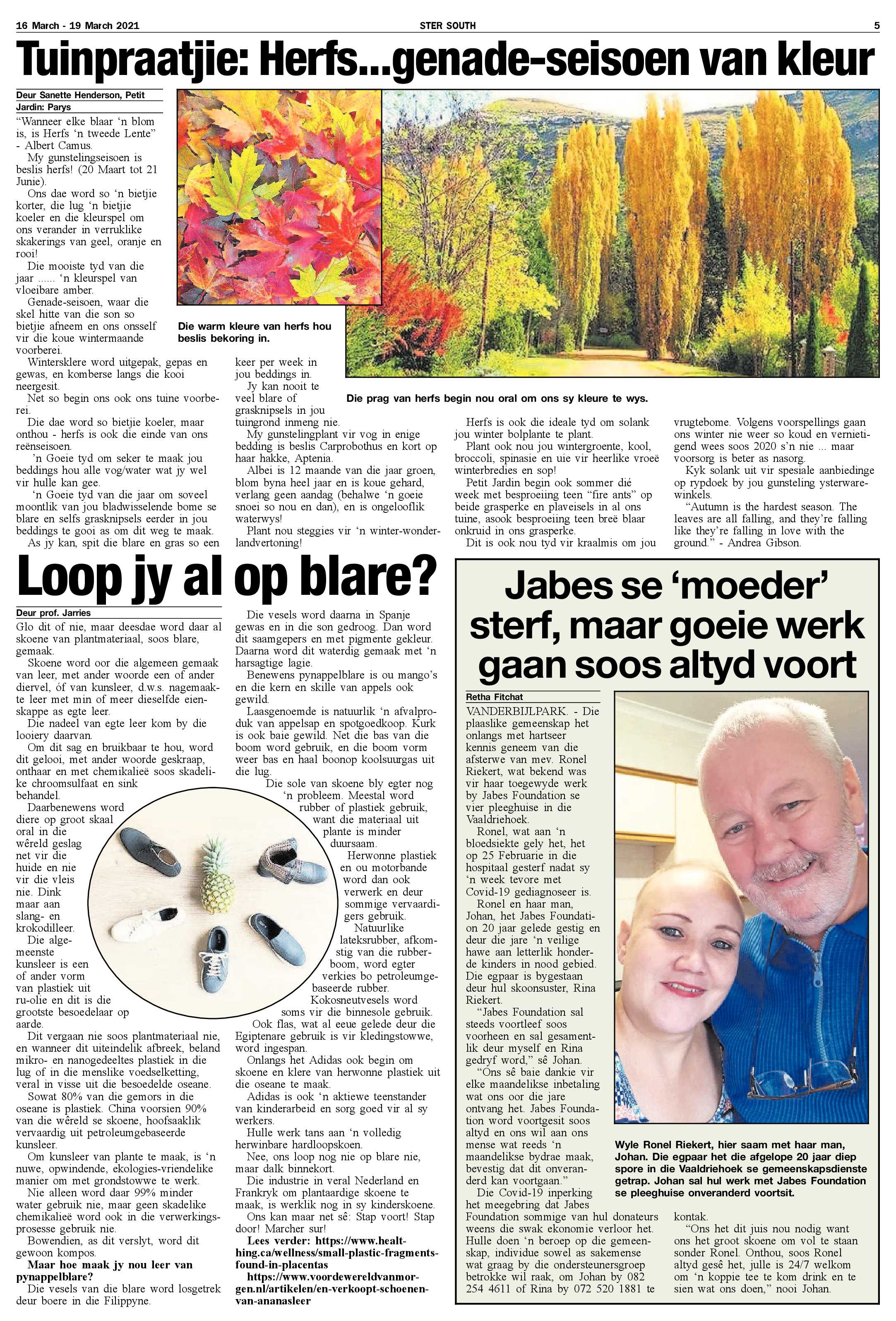 STER SOUTH 16 March – 19 March 20 page 5