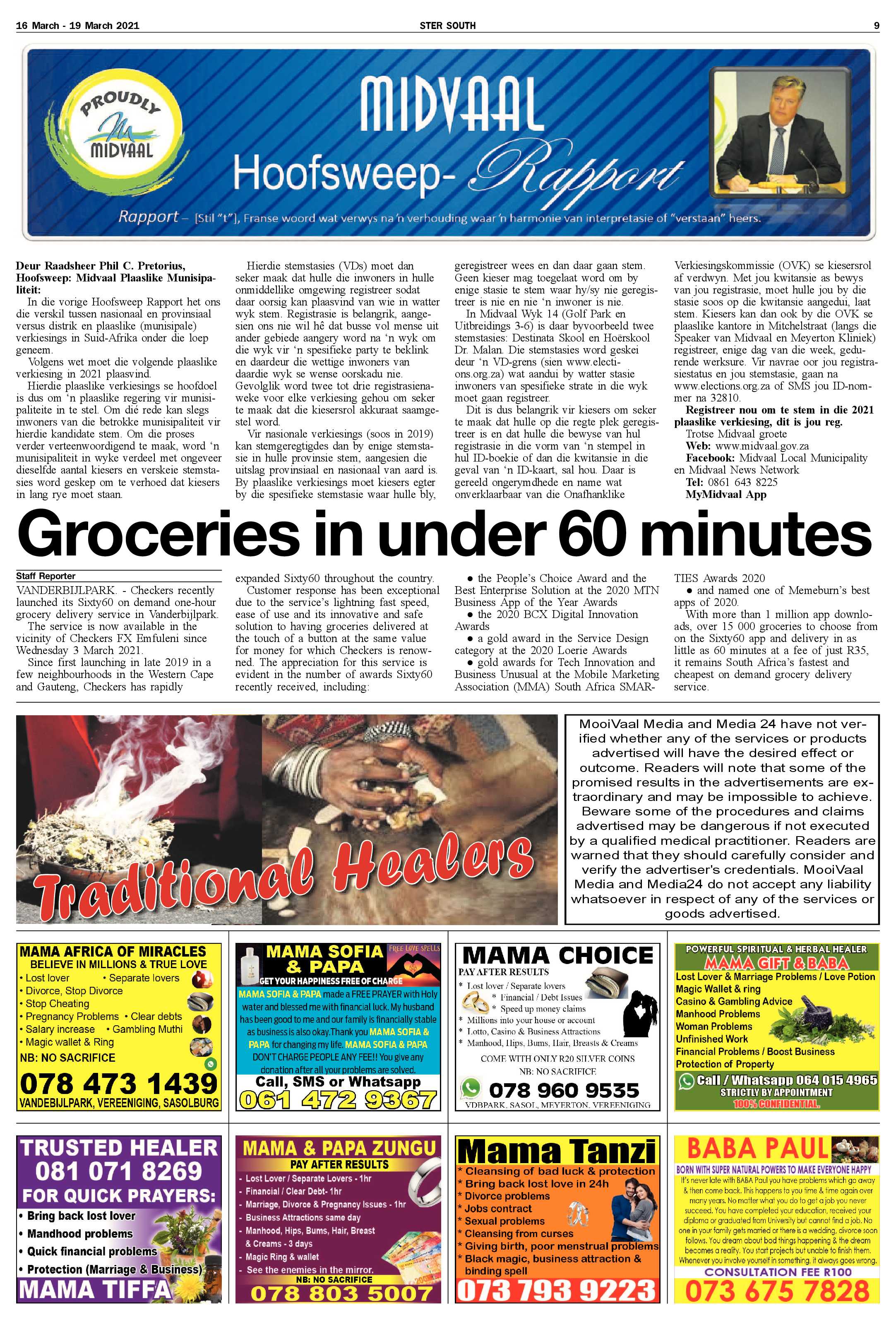 STER SOUTH 16 March – 19 March 20 page 9