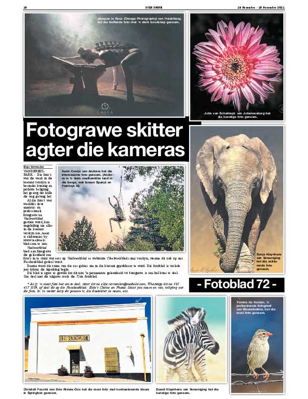 STER SOUTH 16 November – 19 November 2021 page 11