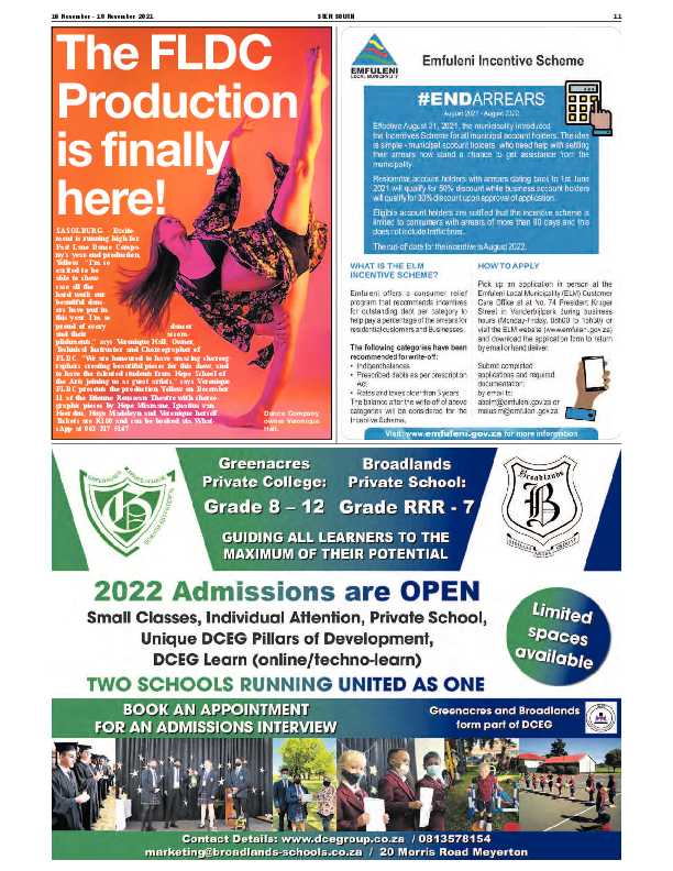 STER SOUTH 16 November – 19 November 2021 page 12