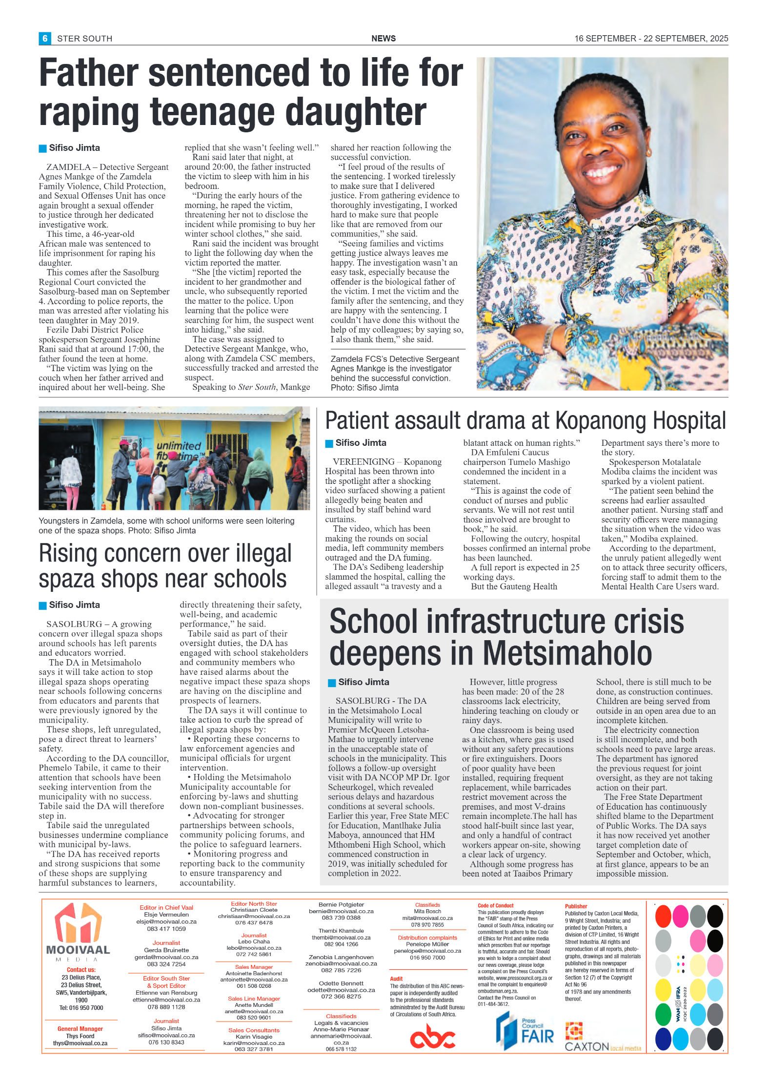 STER SOUTH 16 SEPTEMBER – 22 SEPTEMBER, 2025 page 6