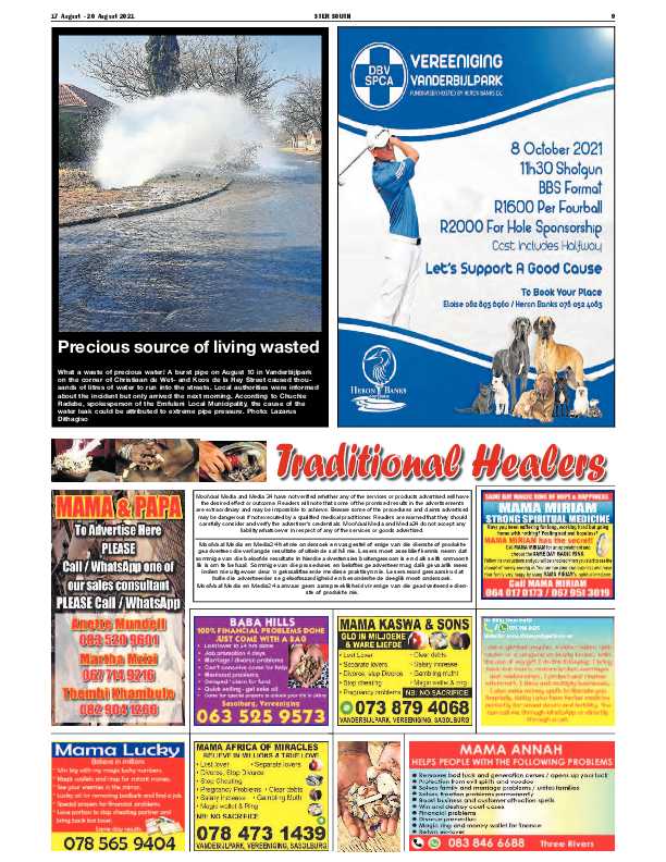 STER SOUTH 17 August – 20 August 2021 page 11