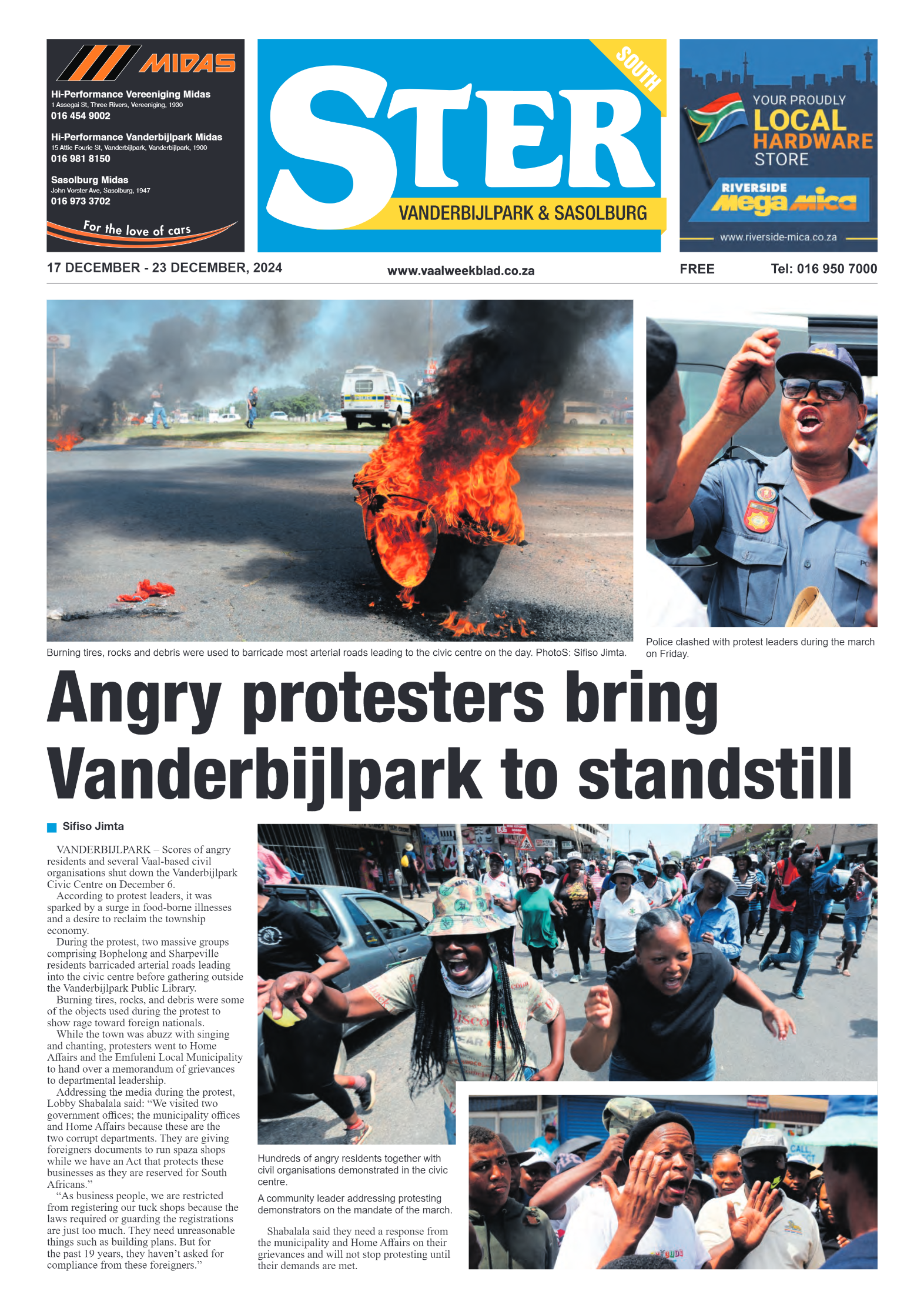 STER SOUTH 17 DECEMBER – 23 DECEMBER, 2024 page 1