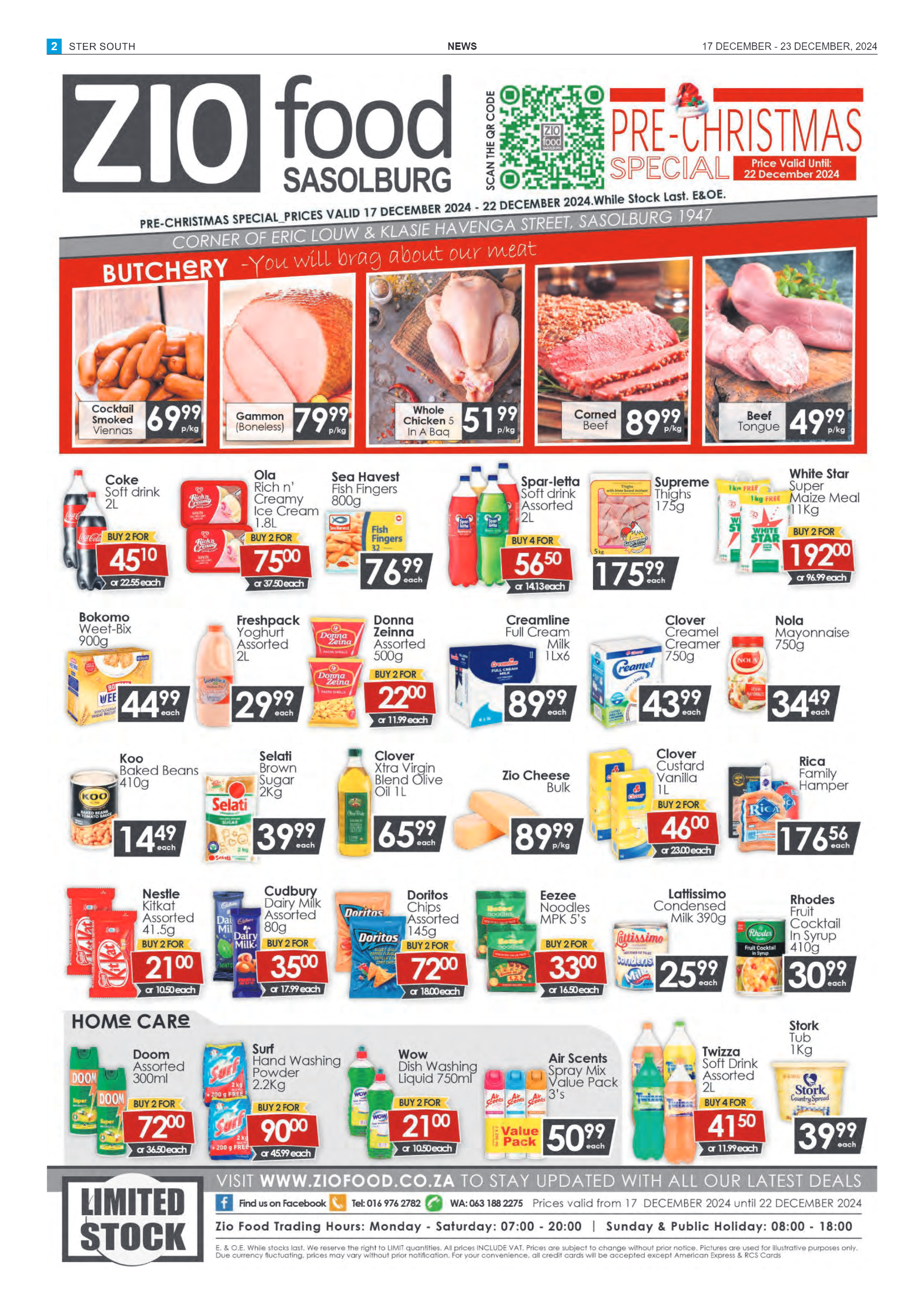 STER SOUTH 17 DECEMBER – 23 DECEMBER, 2024 page 2