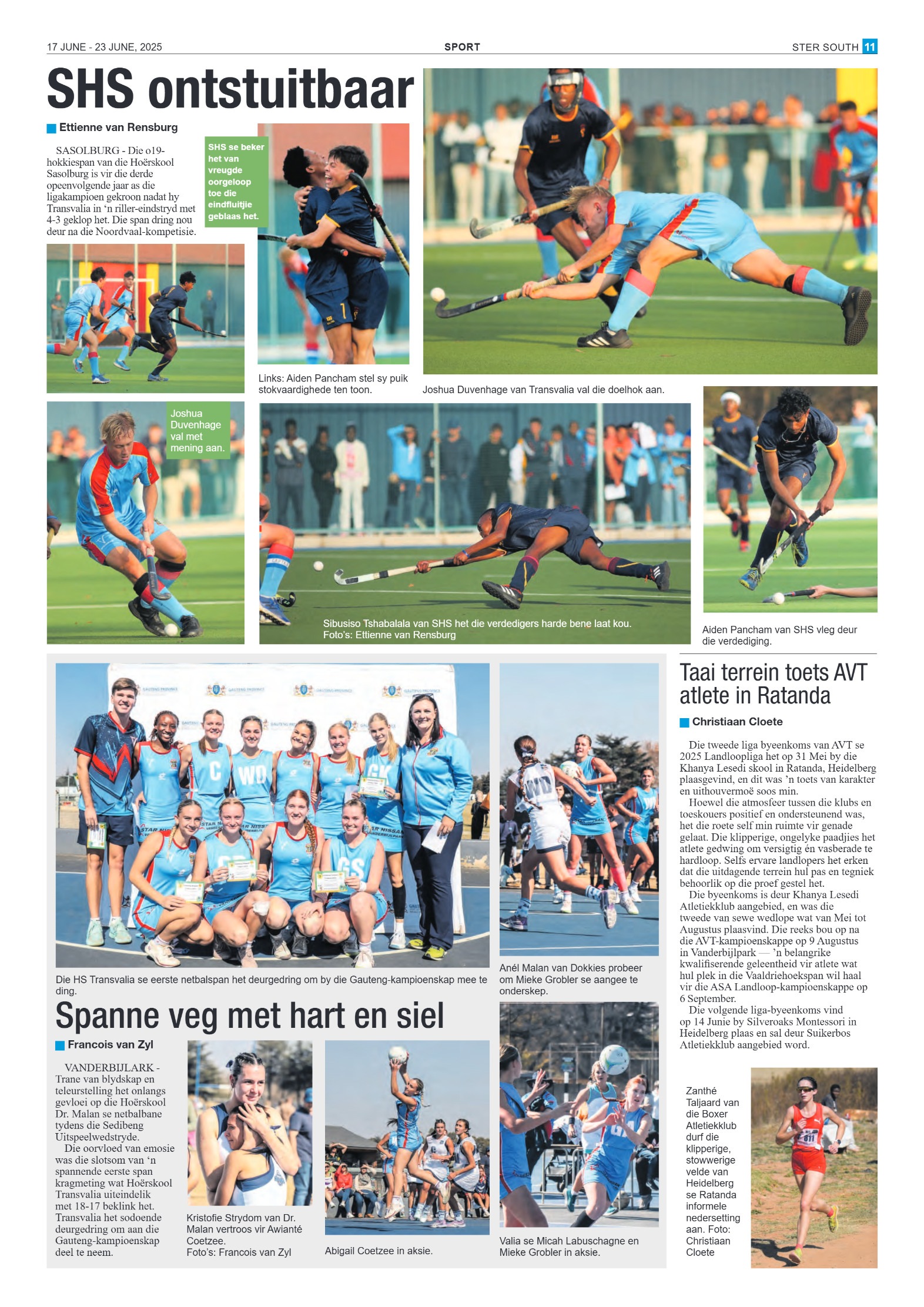 STER SOUTH 17 JUNE – 23 JUNE, 2025 page 11
