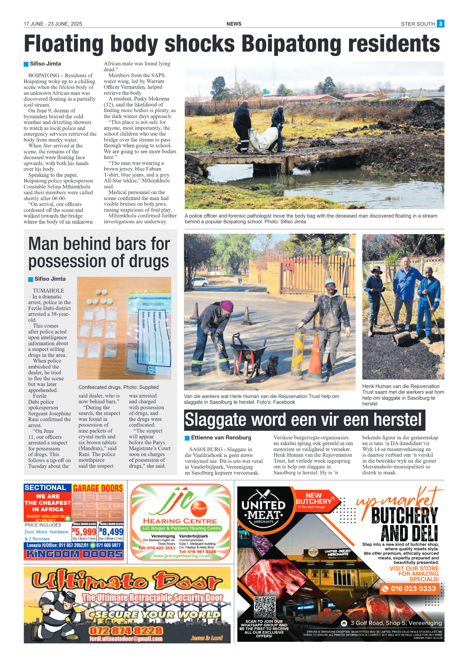 STER SOUTH 17 JUNE – 23 JUNE, 2025 page 3