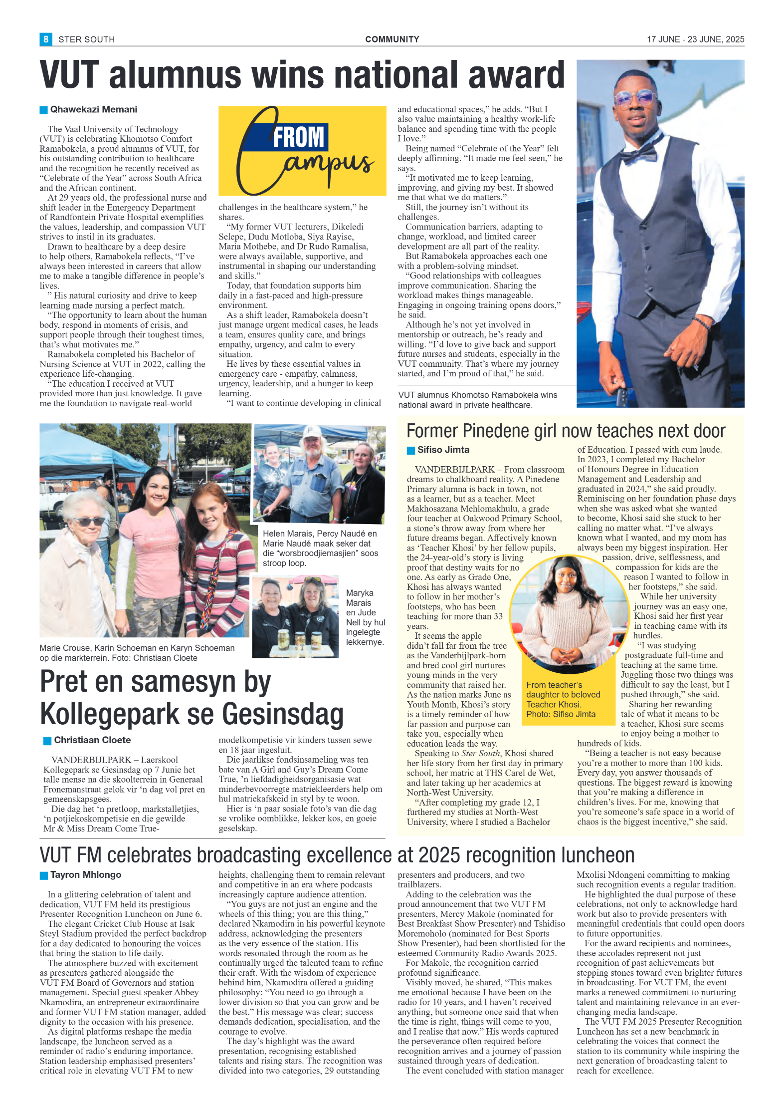 STER SOUTH 17 JUNE – 23 JUNE, 2025 page 8