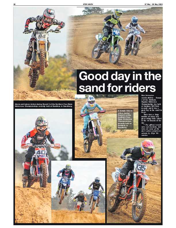 STER SOUTH 17 May – 20 May 2022 page 10